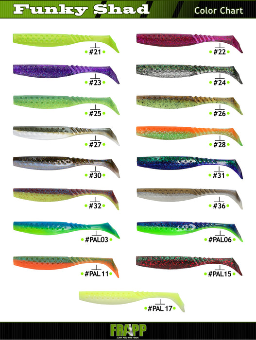 Frapp Funky Shad 5"