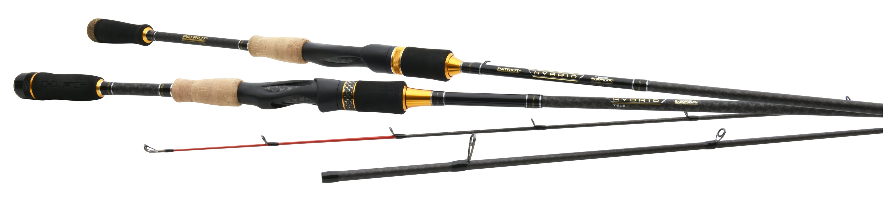 Patriot Hybrid rod 6'6'' 198cm 3-12g, 2-piece