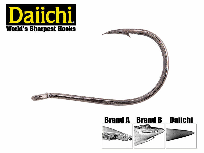 DAIICHI DROP SHOT HOOK (BLACK NICKEL) pack/9pcs