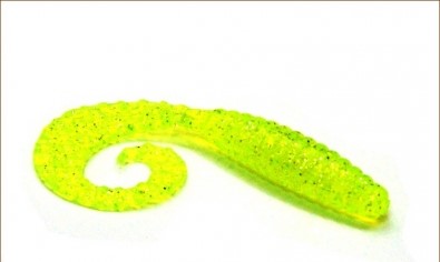 Soft bait Bait Breath Curly Grub 3.5"　10pcs