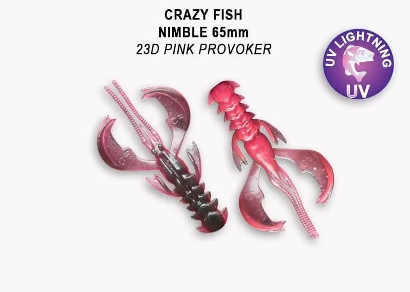 Crazy Fish Nimble 65mm - Ratter BaitsCrazy Fish Nimble 65mmCrazy Fish