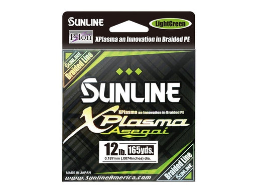 Sunline XPlasma Asegai 165YD Light Green-Braid lines-Sunline
