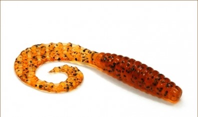 Soft bait Bait Breath Curly Grub 4.5"　8pcs